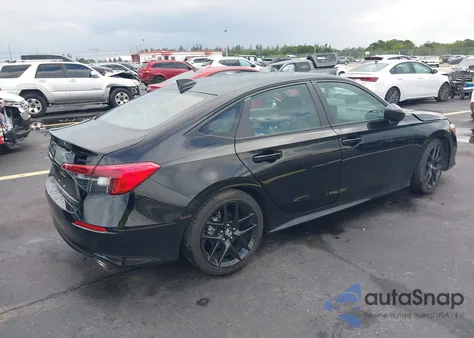 2023 Honda Civic Sport z USA, uszkodzony, nr VIN 2HGFE2F53PH525846